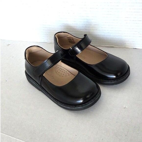Other - Elephantito Black Leather Mary Jane Dress Shoes NEW Size US 10 Toddler